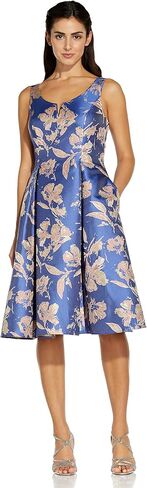 Adrianna Papell Women's Floral Jacquard Dress in Saudi Arabia
