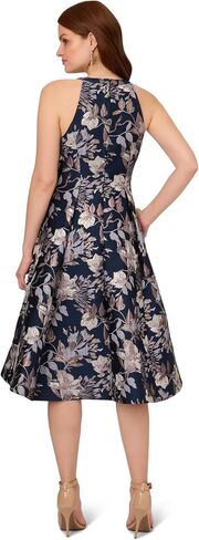 Adrianna Papell Women's Floral Jacquard Dress in Saudi Arabia