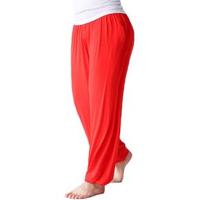 AvaCostume Men's Lightweight Loose Yoga Pants Elastic Waist Modal Yoga Harem Pants in Kuwait