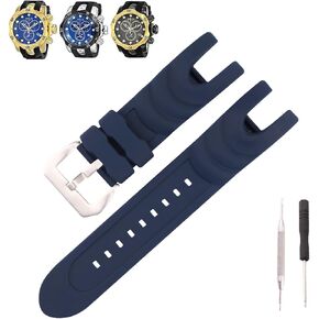 MMBAY المطاط 26MM مشاهدة العصابات استبدال صالح لمجموعة Invicta Reserve Collection Venom 5732 1219 6118 6117 6105 6116 6110 14467 16149 18535 سيليكون حزام Wirstband للرجال والنساء للماء سوار ووتش الملحقات in Kuwait