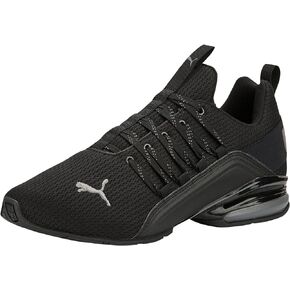 PUMA Men's Axelion Sneaker, Refresh Black-Cool Dark Gray, 9
