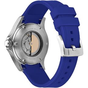 Kai Tian 18mm 20mm 22mm 24mm Classy Curved Lugs Rubber Watch Band Fit Most Watches for Men Women Black Blue Brown Red Green White Gray Orange Watch Strap Replacement