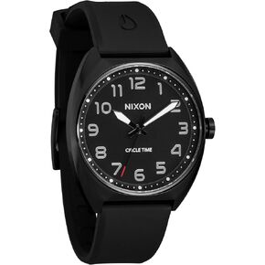 NIXON Mullet A1365-100m Water Resistant Unisex Analog Fashion Watch (38mm Watch Face, 20mm Silicone Band) in Kuwait