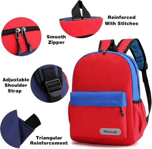 POWOFUN Kids Preschool Toddler Backpack Cute Cool Kindergarten Lightweight Daypack For Boys and Girls in Saudi Arabia