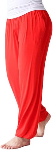 AvaCostume Men's Lightweight Loose Yoga Pants Elastic Waist Modal Yoga Harem Pants in Kuwait