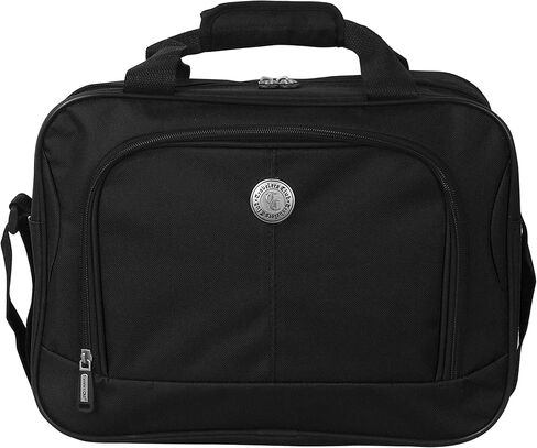 حقيبة سفر ترافيلرز كلوب جينوفا ذات الجانب الناعم، باللون الأسود، مجموعة مكونة من 4 قطع in Kuwait