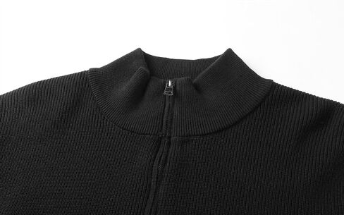 Mud Kingdom Men's Quarter-Zip Sweater Long Sleeve Knitted Soft Touch in Saudi Arabia