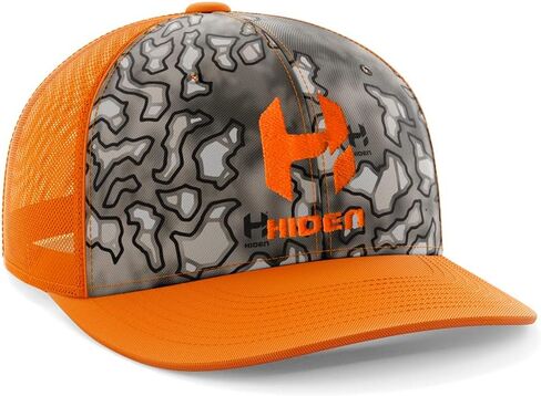HIDEN Camo Trucker Hat, Snapback Hats for Men in Saudi Arabia