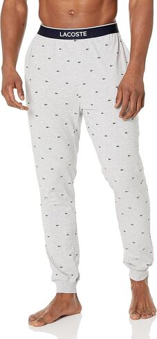 Lacoste Men's All Over Croc Print Pajama Pant in Saudi Arabia