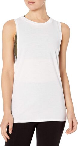 ASICS Circuit 2 Sleeveless Top, Team White, Medium in Saudi Arabia