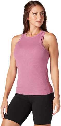 تي شيرت TAVI NOIR نسائي بدون أكمام - رقبة عالية، ظهر متسابق، تمرين خفيف الوزن للبار، كبير، توت in Kuwait