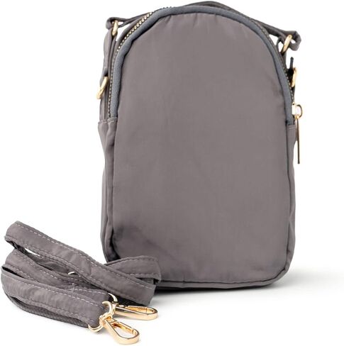 KEDZIE Crosstown Crossbody Zipper Bag with Adjustable Strap in Kuwait