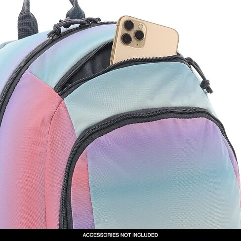 adidas Young Creator backpack, Flow Blur/Onix Grey/Signal Orange, One Size in Saudi Arabia