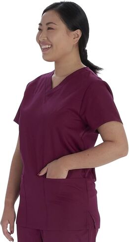 Vital Threads Men and Women Scrubs Set V-Neck Top & Drawstring Pant VT501C in Kuwait
