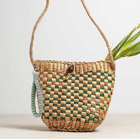 سلسلة مفاتيح فين بيوتي ناعمة من المكرامية سوار بوهو مصنوع يدويًا سلسلة مفاتيح كيرينغ حامل حبل معصم ريفي للنساء in Kuwait