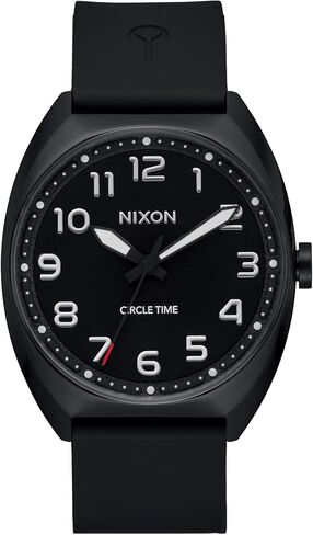 NIXON Mullet A1365-100m Water Resistant Unisex Analog Fashion Watch (38mm Watch Face, 20mm Silicone Band) in Kuwait