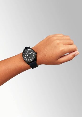 NIXON Mullet A1365-100m Water Resistant Unisex Analog Fashion Watch (38mm Watch Face, 20mm Silicone Band) in Kuwait