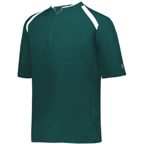 Holloway Men's Clubhouse Short Sleeve Pullover Cage Jacket