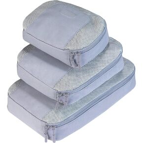 Travelon Set of 3 Packing Cubes, Dusty Blue, One Size in Kuwait