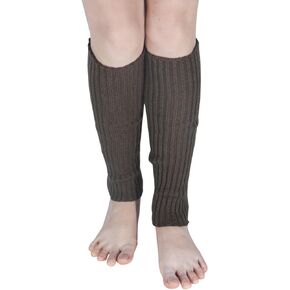 FZBNSRKO Women Girls 80s Knit Leg Warmers Ribbed Long Leg Warmers for Party Sports Accessories