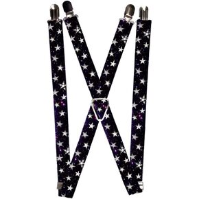 Buckle-Down mens Buckle-down - Stars Suspenders, Multicolor, One Size US in Kuwait