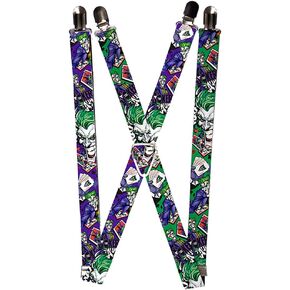 Buckle-Down Suspenders-The Joker Playing Cards Poses in Saudi Arabia