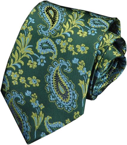 Secdtie Men's Paisley Pattern Ties Jacquard Woven Luxury Designer Suit Neckties in Saudi Arabia