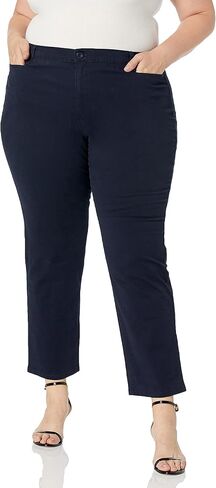 Gloria Vanderbilt Women's Plus Size Amanda Ponte Knit Pant in Saudi Arabia