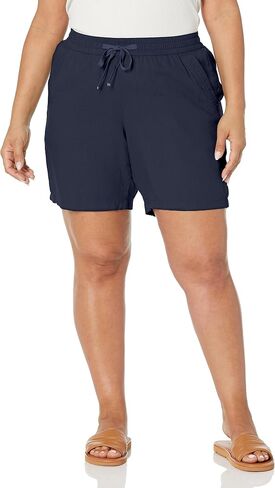 EVANS Women's Plus Size Short Linen Visc in Saudi Arabia