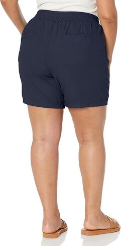 EVANS Women's Plus Size Short Linen Visc in Saudi Arabia