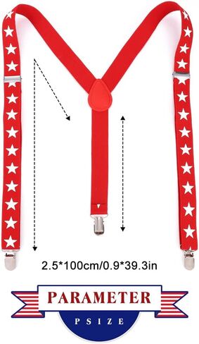 حمالة علم أمريكي من Eyret، حمالات الرابع من يوليو، حمالات مرنة، حمالات يوم الاستقلال للرجال والنساء in Kuwait