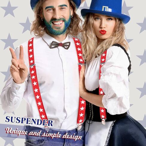 حمالة علم أمريكي من Eyret، حمالات الرابع من يوليو، حمالات مرنة، حمالات يوم الاستقلال للرجال والنساء in Kuwait