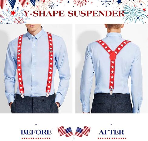 حمالة علم أمريكي من Eyret، حمالات الرابع من يوليو، حمالات مرنة، حمالات يوم الاستقلال للرجال والنساء in Kuwait