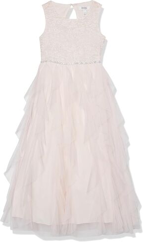 Speechless Girls' Sleeveless Maxi Length Corkscrew Party Dress in Saudi Arabia