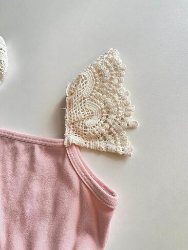 فستان طويل أنيق للفتيات من Everweekend بتصميم بوهيمي مكشكش وأكمام طويلة من الدانتيل وأكمام طويلة من Aling Swing Twirly فستان للحفلات in Kuwait