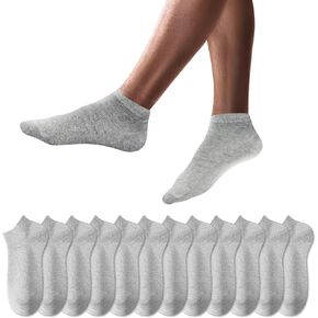 HISOKOI Mens Ankle Socks, Ankle Socks for Women, Thin Soft Low Cut Socks, Athletic No Show Socks 6 Pairs in Saudi Arabia