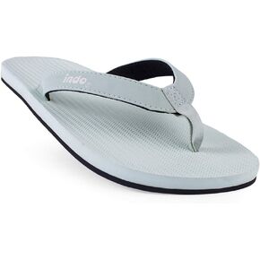 شبشب Indosole الرجالي ESSNTLS النباتي لجميع التضاريس، [نعل إطار مُعاد استخدامه، وسادة قدم مطاطية طبيعية مضادة للانزلاق، حزام ENVRO مريح، مقاوم للماء]