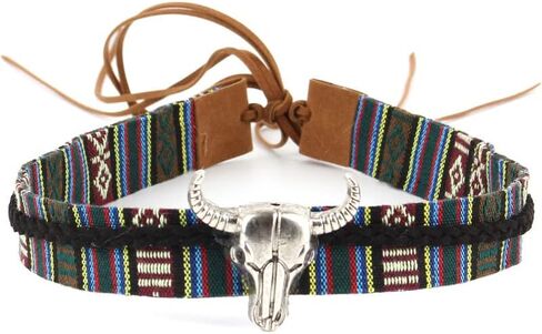 GRNUS قبعة العصابات لقبعات رعاة البقر الرجال اليدوية DIY البقرة رئيس حبل قبعة حزام ديكور النساء قبعة خمر الإكسسوار... in Kuwait