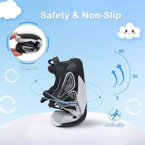 أحذية BARERUN للأطفال الصغار أحذية رياضية للأولاد والبنات خفيفة الوزن قابلة للتنفس حافي القدمين للجري/المشي أحذية تنس للأطفال الصغار مع إحكام قابل للتعديل in Kuwait