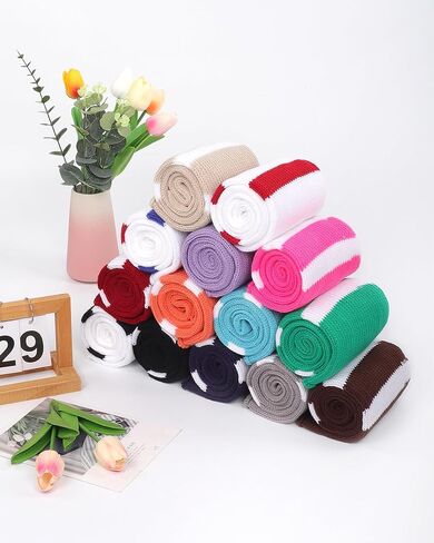 ويتوت جوارب نسائية سميكة فوق الركبة بطول الفخذ مقاس كبير in Kuwait