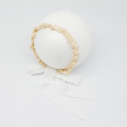Coberllus Newborn Photography Wrap Hat Baby Photoshoot Props Texture Blanket for Baby Photo Newborn Shoot Bonnet Outfits in Saudi Arabia