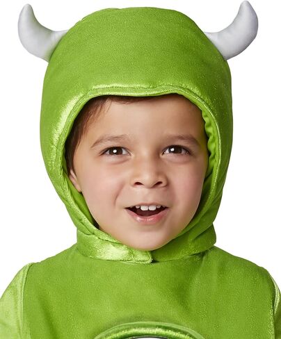 Spirit Halloween Monsters Inc. Toddler Mike Wazowski Costume | Officially Licensed | Monster Costume | Group Costume | Pixar in Saudi Arabia