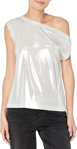 بلوزة Norma Kamali للسيدات بأكتاف منسدلة in Kuwait