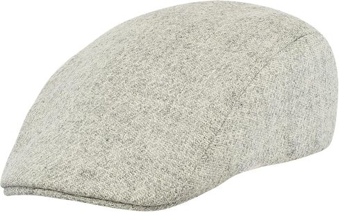 Sterkowski Norte Scally Cap | Harris Tweed Flat Cap with Earflap for Men and Women|Warm Traditional Peaked Cap with Earflaps in Saudi Arabia