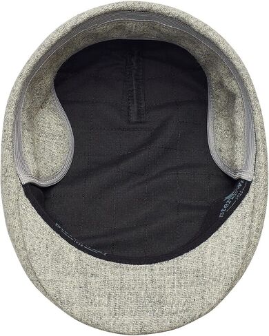 Sterkowski Norte Scally Cap | Harris Tweed Flat Cap with Earflap for Men and Women|Warm Traditional Peaked Cap with Earflaps in Saudi Arabia