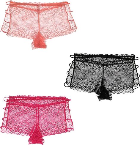 Delta Burke Intimates للسيدات مقاس كبير مثير للغاية من الدانتيل للأولاد قصير الجوانب in Kuwait