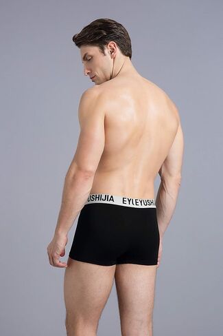 EYUSHIJIA سراويل داخلية رجالية مريحة من ألياف الخيزران مكونة من 4 قطع in Kuwait