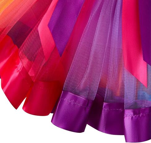 أبي الجديد لصيد السمك للفتيات الصغيرات 1st 2nd 3rd حفلة عيد ميلاد الزي توتو تنورة فستان الأميرة مع مجموعة رومبير عقال in Kuwait