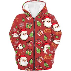 Mumeson Girl's Zipper Up Hoodies Hooded Sweatshirts with Front Pockets Outwear Zip Up Hoodies Thin Caot Activewear in Kuwait