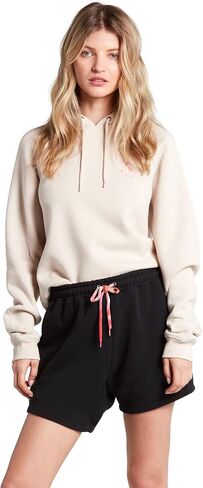 Volcom Women's Truly Stoked Elastic Waist Fleece Sweat Short in Saudi Arabia